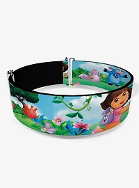 Dora The Explorer Running Animal Friends Outdoors Cinch Belt