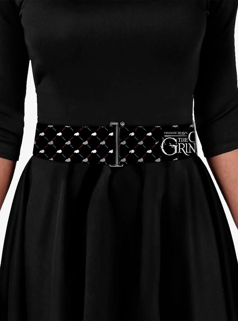 Fantastic Beast Crimes of Grindelwald Baby Niffler Monogram Cinch Belt