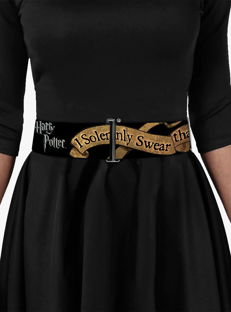Harry Potter I Solemnly Swear Am Up To No Good Cinch Belt