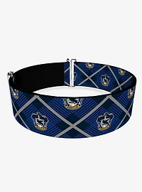 Harry Potter Ravenclaw Crest Plaid Cinch Belt