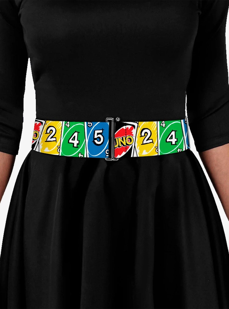 UNO Cards Lineup Stack Multi Cinch Belt