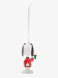 Hallmark Peanuts Snoopy Joe Cool Holiday Sweater Ornament
