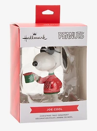 Hallmark Peanuts Snoopy Joe Cool Holiday Sweater Ornament
