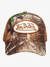 Von Dutch Camo Trucker Ball Cap