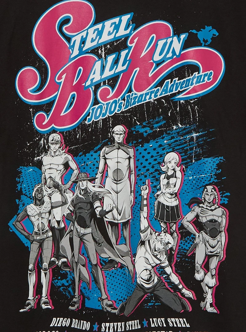 JoJo's Bizarre Adventure: Steel Ball Run T-Shirt - BoxLunch Exclusive