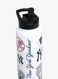 New York Yankees Sticker Water Bottle