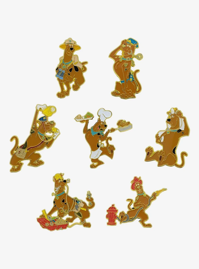 Scooby-Doo! Mystery Enamel Pin Blind Box Series 3 Pack