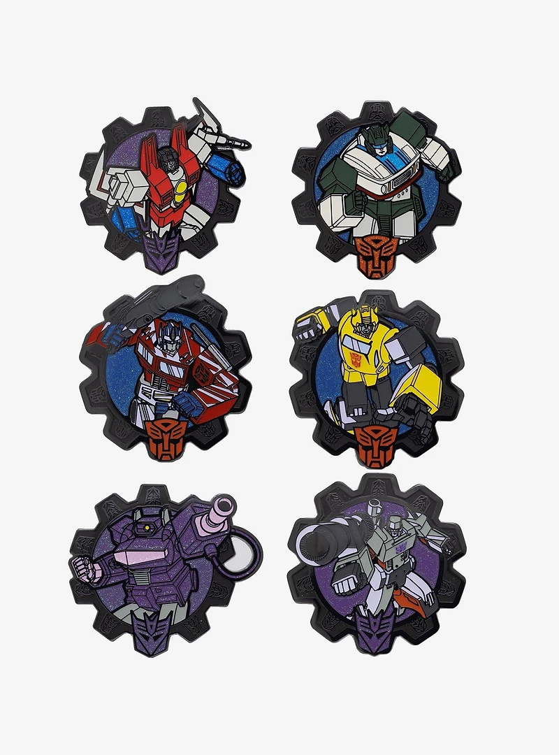 Transformers Mystery Enamel Pin Blind Box Series 3 Pack