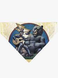 Grateful Dead Daves Picks Volume Five Truman UCLA Cover Slip On Collar Pet Bandana - Bandana Only