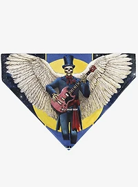 Grateful Dead Daves Picks Vol. 6 SF & St Louis Skeleton Slip On Collar Pet Bandana - Bandana Only