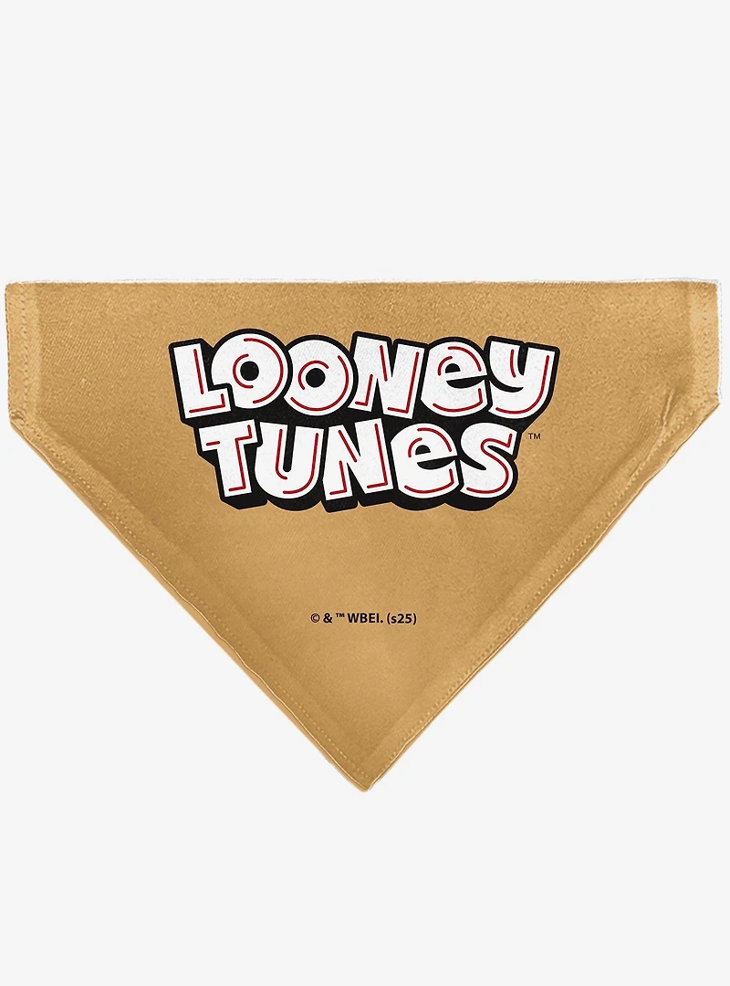 Looney Tunes Lola Bunny Face Close Up Slip On Collar Pet Bandana - Bandana Only