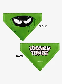 Looney Tunes Marvin The Martian Face Close Up Slip On Collar Pet Bandana - Bandana Only
