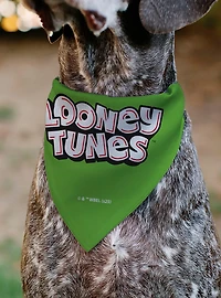 Looney Tunes Marvin The Martian Face Close Up Slip On Collar Pet Bandana - Bandana Only
