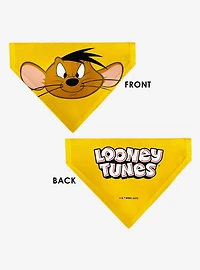 Looney Tunes Speedy Gonzales Face Close Up Slip On Collar Pet Bandana - Bandana Only