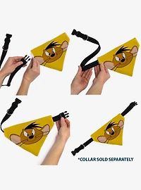 Looney Tunes Speedy Gonzales Face Close Up Slip On Collar Pet Bandana - Bandana Only