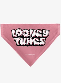 Looney Tunes Tweety Bird Be My Cupcake Sweets Pose and Title Slip On Collar Pet Bandana - Bandana Only