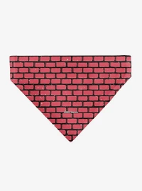 Teenage Mutant Ninja Turtles Brick Title Slip On Collar Pet Bandana - Bandana Only