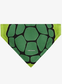 Teenage Mutant Ninja Turtles Raphael Turtle Shell Slip On Collar Pet Bandana - Bandana Only
