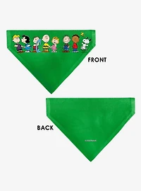 Peanuts Gang Group Pose Slip On Collar Pet Bandana - Bandana Only