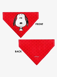 Peanuts Snoopy Face and Profile Slip On Collar Pet Bandana - Bandana Only