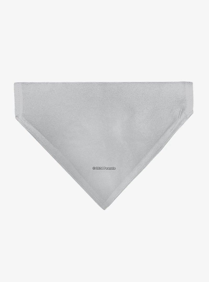Peanuts Gang Floating Astronauts Group Slip On Collar Pet Bandana - Bandana Only