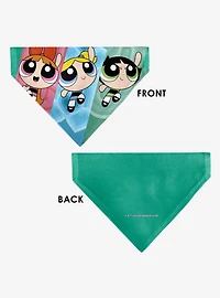 The Powerpuff Girls Flight Pose Slip On Collar Pet Bandana - Bandana Only