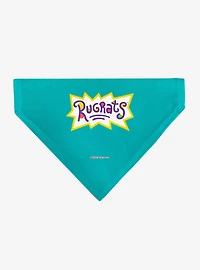 Rugrats Kids Group Pose and Title Slip On Collar Pet Bandana - Bandana Only