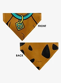 Scooby-Doo! Character Close Up SD Dog Tag Slip On Collar Pet Bandana - Bandana Only
