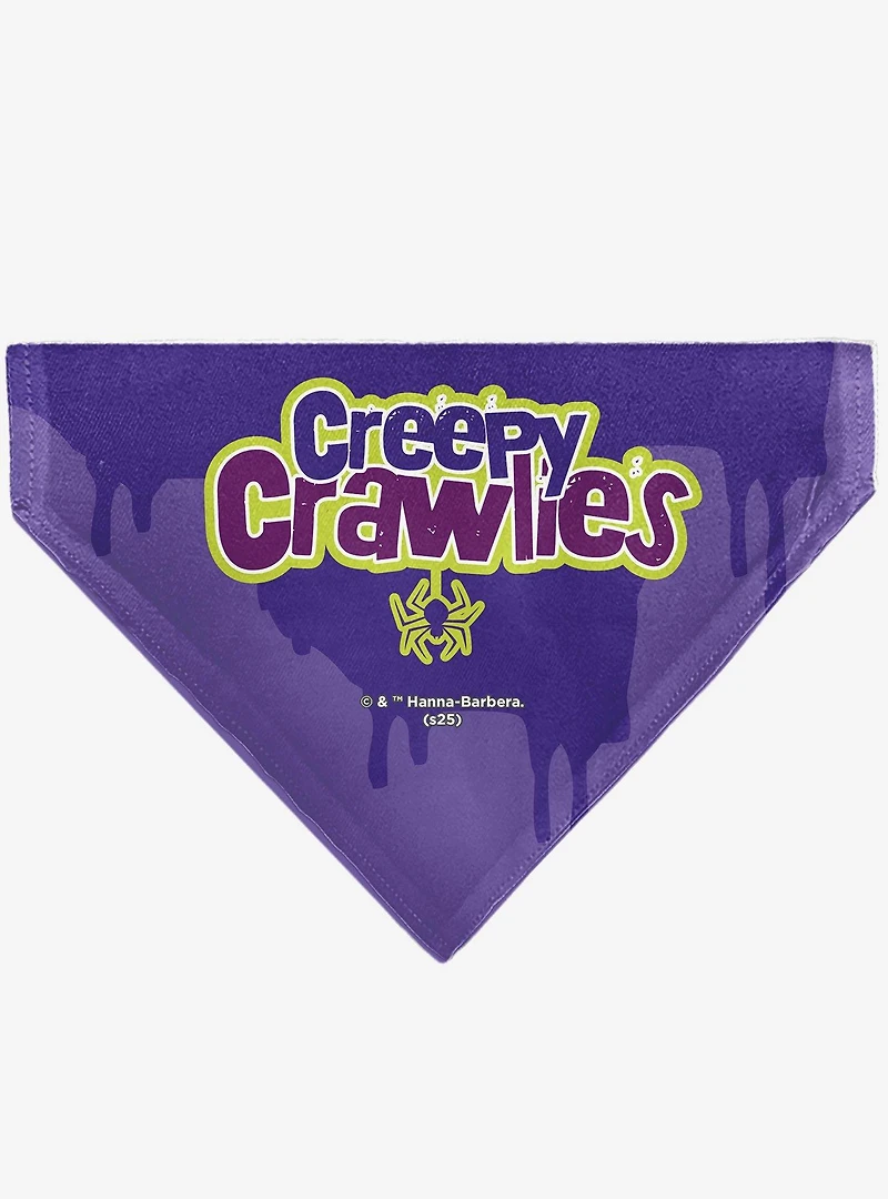 Scooby-Doo! Halloween Spider Web Creepy Crawlies Slip On Collar Pet Bandana - Bandana Only