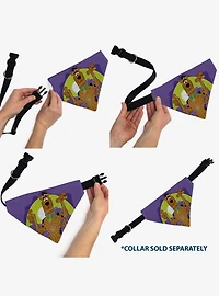 Scooby-Doo! Halloween Spider Web Creepy Crawlies Slip On Collar Pet Bandana - Bandana Only