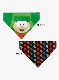 South Park Kyle Face Slip On Collar Pet Bandana - Bandana Only