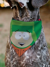 South Park Kyle Face Slip On Collar Pet Bandana - Bandana Only