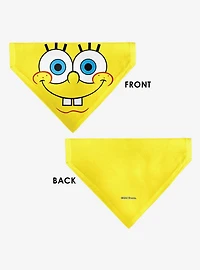 SpongeBob SquarePants Face Slip On Collar Pet Bandana - Bandana Only