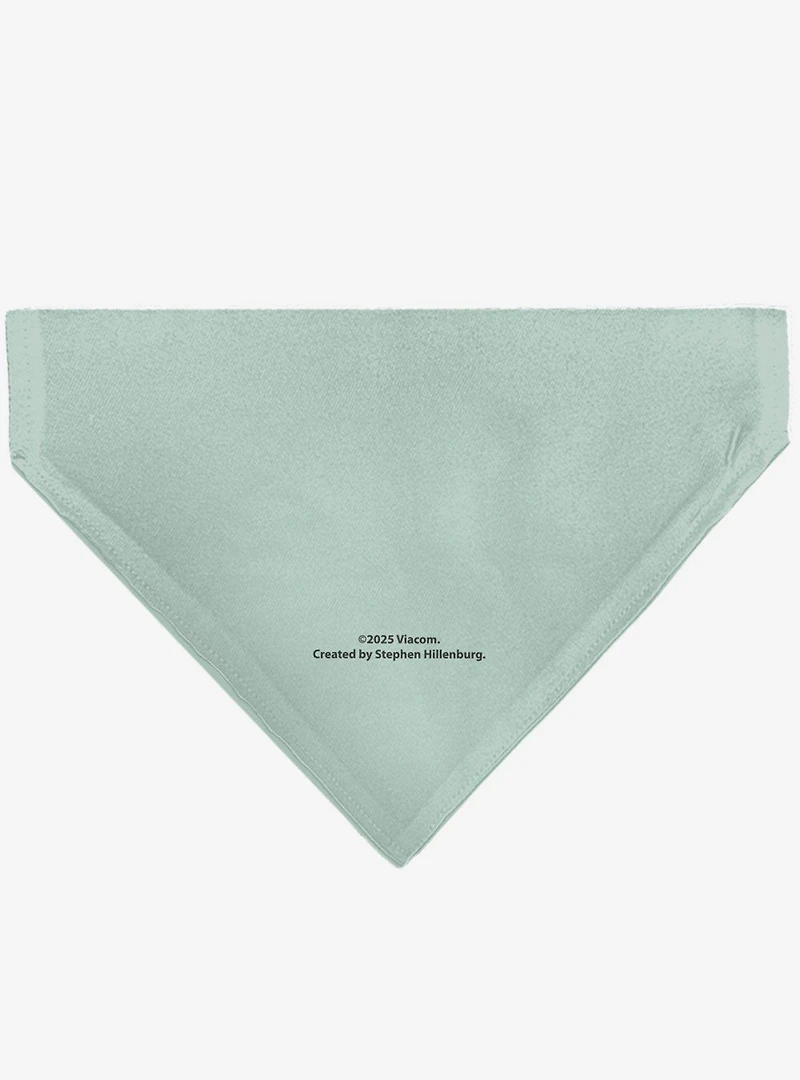 SpongeBob SquarePants Squidward Character Slip On Collar Pet Bandana - Bandana Only
