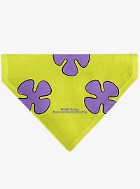 SpongeBob SquarePants Patrick Star Shorts Flower Slip On Collar Pet Bandana - Bandana Only