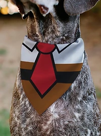 SpongeBob SquarePants Tie Outfit Character Slip On Collar Pet Bandana - Bandana Only