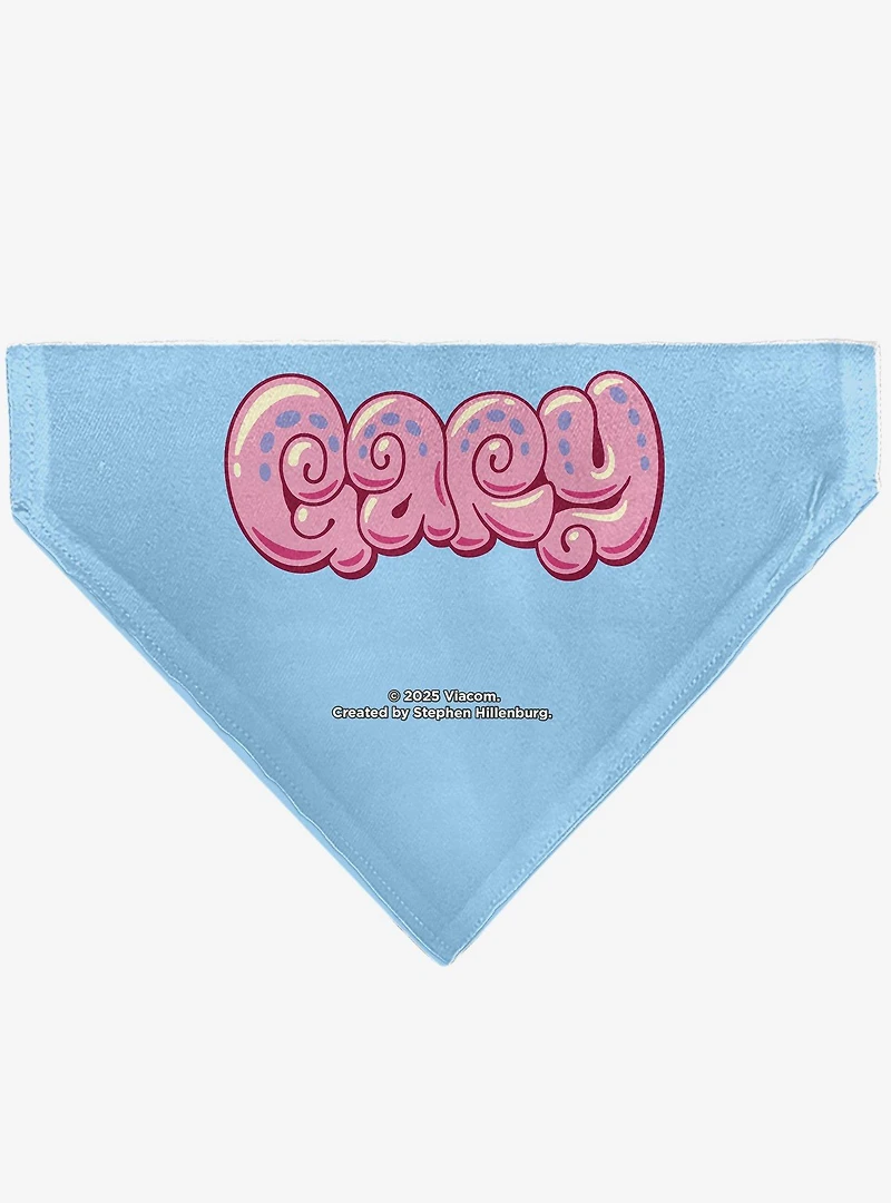 SpongeBob SquarePants Gary The Snail Smiling Face Slip On Collar Pet Bandana - Bandana Only