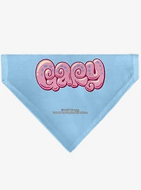 SpongeBob SquarePants Gary The Snail Smiling Face Slip On Collar Pet Bandana - Bandana Only