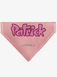 SpongeBob SquarePants Patrick Star Smiling Face Slip On Collar Pet Bandana - Bandana Only