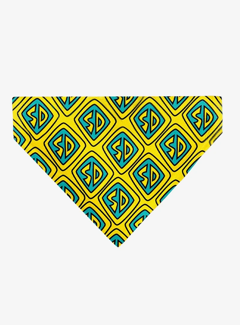 Scooby-Doo! Collar Logo Slip On Collar Pet Bandana - Bandana Only