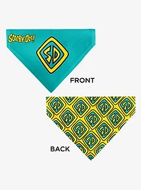 Scooby-Doo! Collar Logo Slip On Collar Pet Bandana - Bandana Only