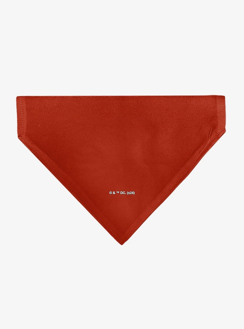 DC Comics Wonder Woman WW Logo Slip On Collar Pet Bandana - Bandana Only