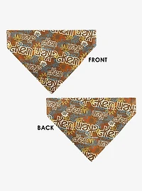 Barbie Ken Text Logo and IconsMulti Color Slip On Collar Pet Bandana - Bandana Only