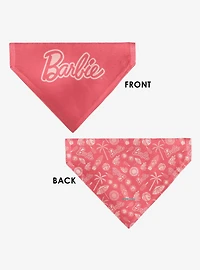 Barbie Malibu Beach Icons Collage Slip On Collar Pet Bandana - Bandana Only