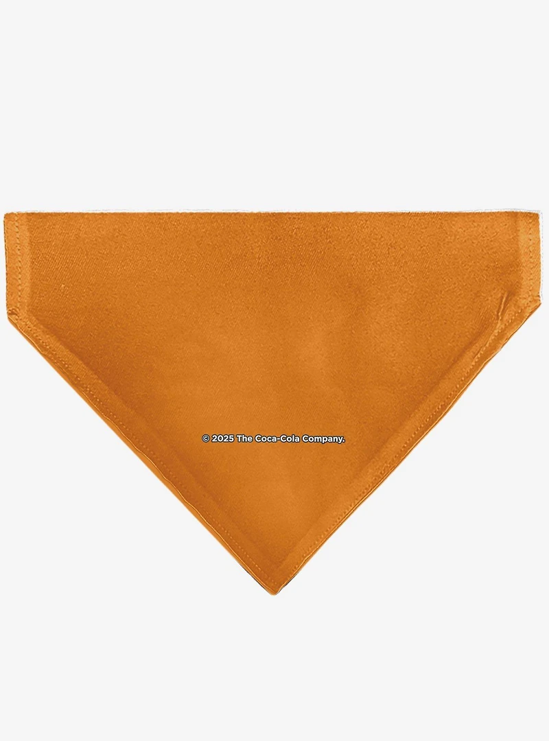 The Coca-Cola Company Fanta Round Logo Slip On Collar Pet Bandana - Bandana Only