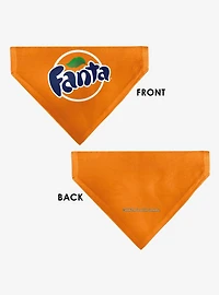 The Coca-Cola Company Fanta Round Logo Slip On Collar Pet Bandana - Bandana Only