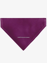 Coca-Cola Cherry Coke Cherry Logo Burgundy Slip On Collar Pet Bandana - Bandana Only