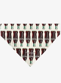 Coca-Cola Glass Bottles Collage Slip On Collar Pet Bandana - Bandana Only