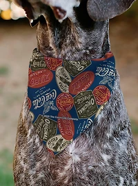 Coca-Cola Classic Coca Cola Badges Collage Slip On Collar Pet Bandana - Bandana Only