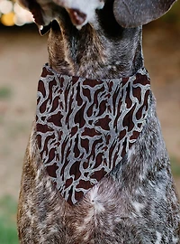 A Nightmare On Elm Street Freddy Melted Black Slip On Collar Pet Bandana - Bandana Only